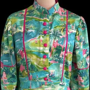 Southern Charm Golf Dress – Masters Inspired | 3/4 S